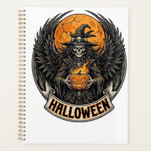 Gothic Halloween Witch Vintage Planner