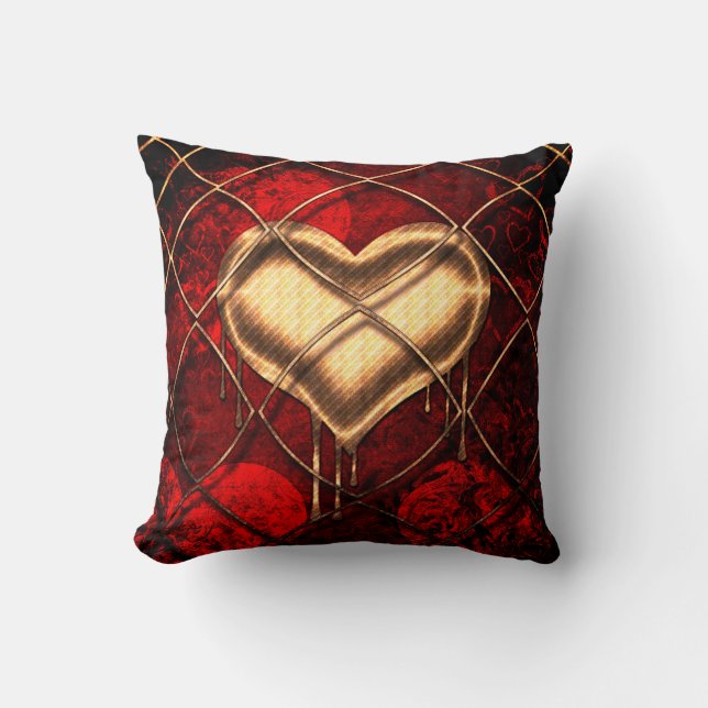 Gothic Heart Custom Cushion (Front)