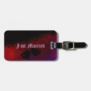 Gothic Heart Luggage Tag