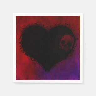 Gothic Heart Napkin
