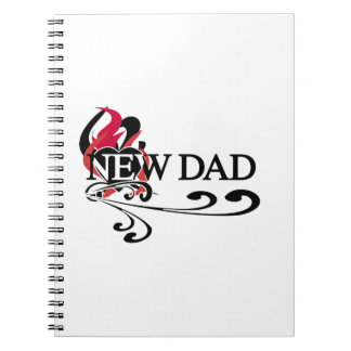Gothic Heart New Dad T-shirts and Gifts Notebook
