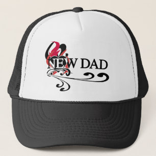 Gothic Heart New Dad Trucker Hat