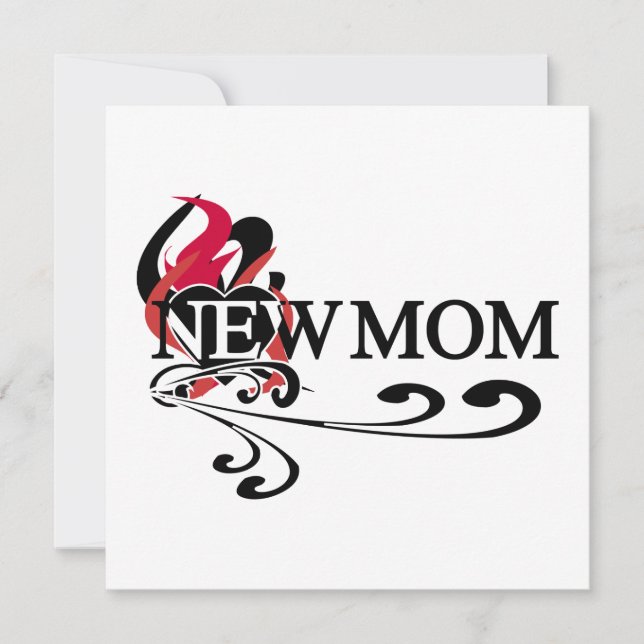 Gothic Heart New Mum T-shirts and Gifts (Front)