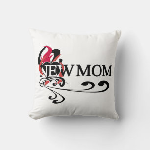 Gothic Heart New Mum T-shirts and Gifts Cushion