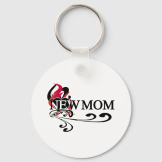 Gothic Heart New Mum Tshirts and Gifts Key Ring