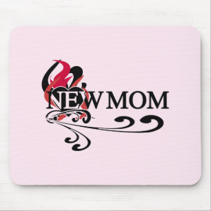 Gothic Heart New Mum Tshirts and Gifts Mouse Mat