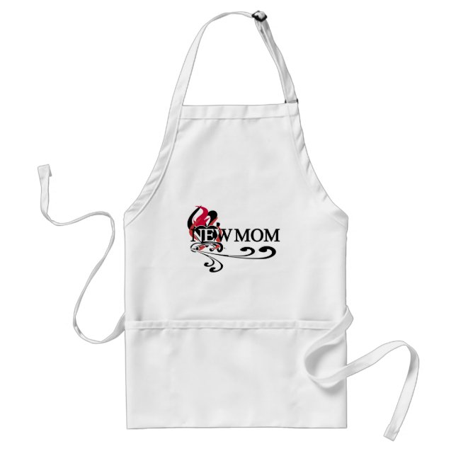 Gothic Heart New Mum Tshirts and Gifts Standard Apron (Front)
