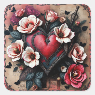 Gothic Heart Stickers