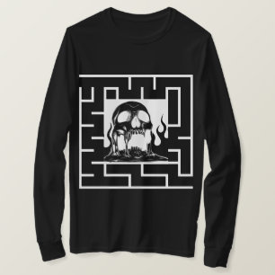Gothic Hell Skull Maze Shirt