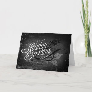 Gothic Holiday Greetings Card