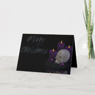 Gothic Holidays - Merry Christmas Holiday Card
