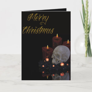 Gothic Holidays - Merry Christmas Holiday Card