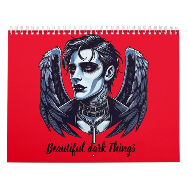 Gothic Horror Dark Fantasy art Creatures Calendar (Cover)