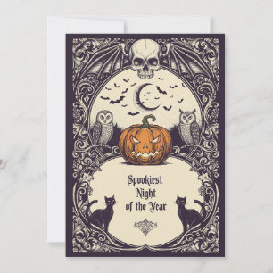 Gothic Horror Party Invitation