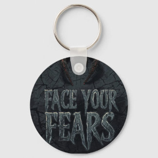 Gothic Horror Spider – Creepy Face Your Fears Key Ring