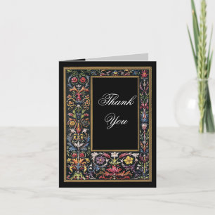 Gothic Illuminated Thank You Card