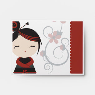 Gothic Kokeshi Envelope