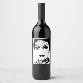 Gothic Lady Wine Label