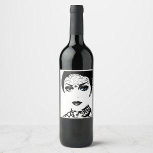 Gothic Lady Wine Wine Label