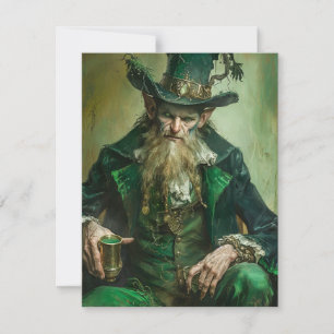 Gothic Leprechaun Card