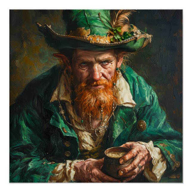 Gothic Leprechaun Poster (Front)