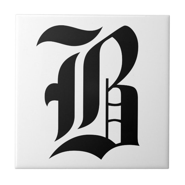 Gothic letter tiles (Front)