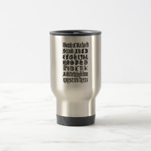 Gothic Letters Mug