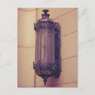 Gothic Light Fixture Postcard