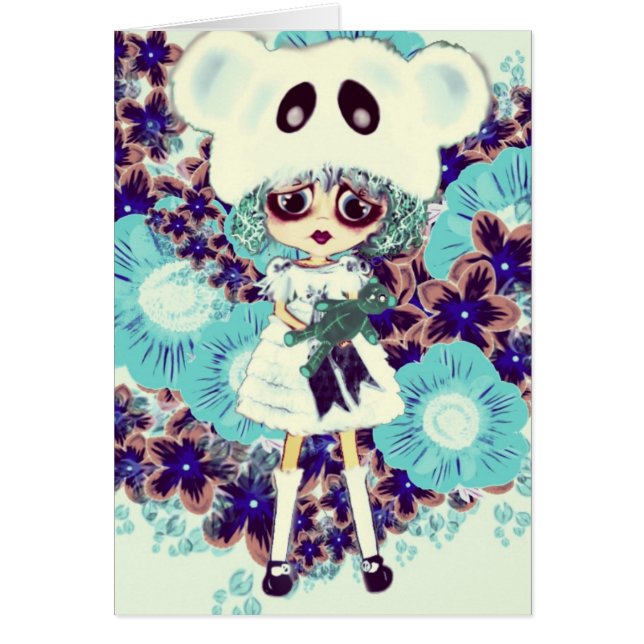 Gothic Lolita child ice Princess PinkyP - why sad? (Front)