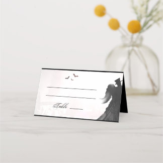 Gothic Lover's Wedding Place Card