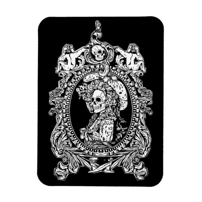 Gothic Maiden Magnet (Vertical)
