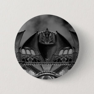 Gothic Mansion 6 Cm Round Badge