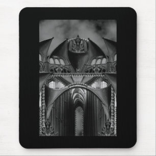 Gothic Mansion Mouse Mat