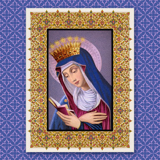 Gothic Mary Poster Print