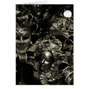 Gothic Masquerade Masks Black and White