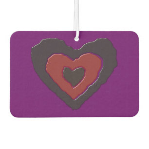 Gothic Melting Love Heart Air Freshener