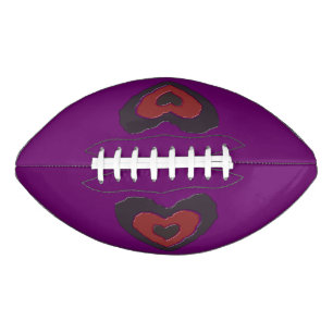 Gothic Melting Love Heart Football American Football
