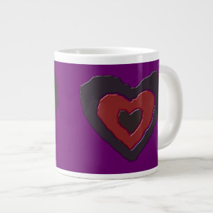 Gothic Melting Love Heart Mug