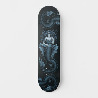 Gothic Mermaid Haunting Menace Skateboard