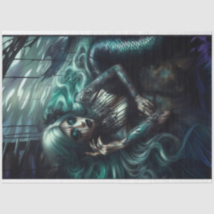 Gothic Mermaid Tissue Paper