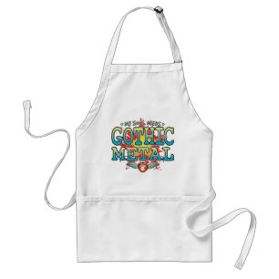 Gothic Metal Soul Apron