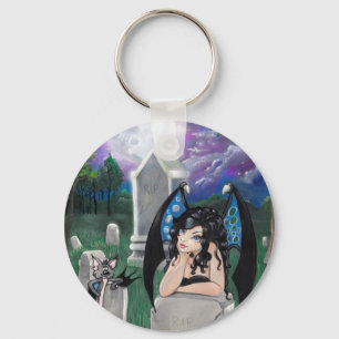 "Gothic Midnight" Keychain