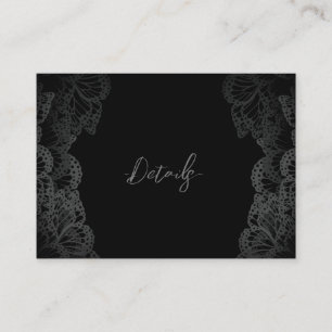 Gothic Monarch Details Enclosure Card