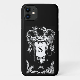Gothic monster antique architectural decoration  iPhone 11 case