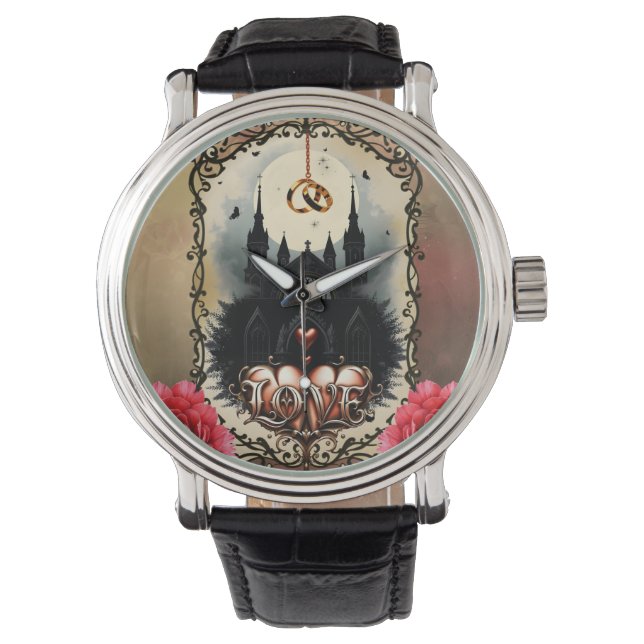 Gothic Moon –Eternal Love Beneath the Midnight Sky Watch (Front)