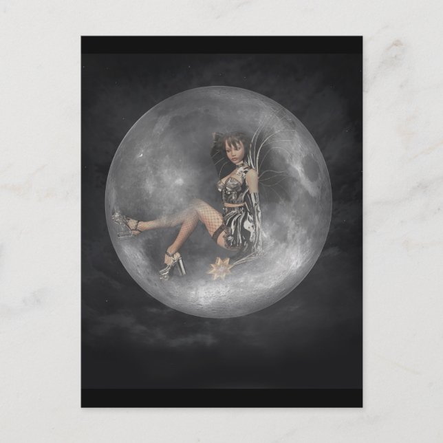 Gothic Moon Postcard (Front)