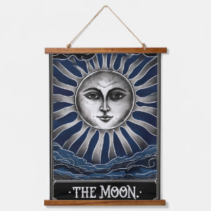 Gothic Moon Tarot Hanging Tapestry
