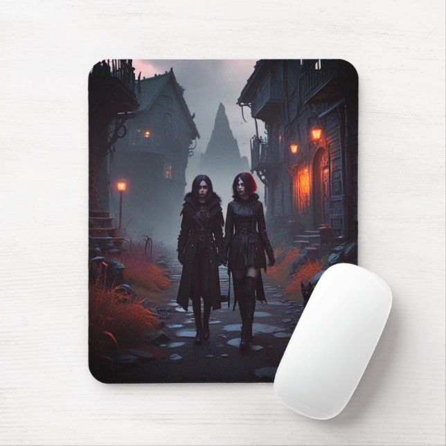 Gothic-  Mousepad (With Mouse)