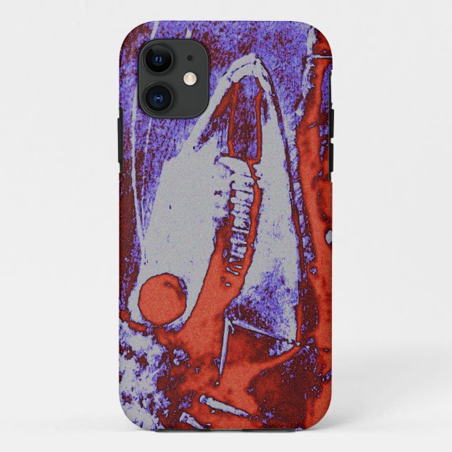 Gothic Mutant Moth iPhone 5 Case-Mate Barely There Case-Mate iPhone Case (Back)