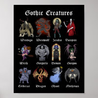 Gothic Mythical Creatures